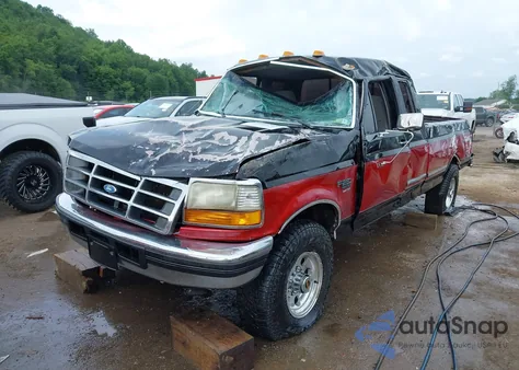 1997 Ford F250 из США, поврежденный, VIN 1FTHX26F2VEC42515